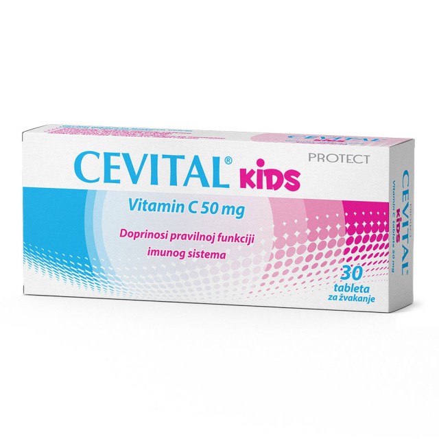 VITAMIN C ZA DECU TABLETE ZA ŽVAKANJE CEVITAL