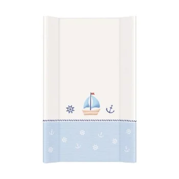 LORELLI TVRDA PODLOGA ZA POVIJANJE (80 x 50cm) - PLAVA SA BRODIĆEM LORELLI TVRDA PODLOGA ZA POVIJANJE (80 x 50cm) - PLAVA SA BRODIĆEM