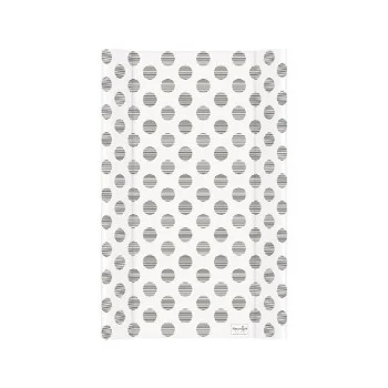 LORELLI TVRDA PODLOGA ZA POVIJANJE (80 x 50cm) - SIVA SA TAČKICAMA