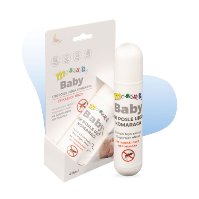 MOSQUITO BABY STIK POSLE UJEDA KOMARACA - Online Apoteka MOSQUITO BABY STIK POSLE UJEDA KOMARACA