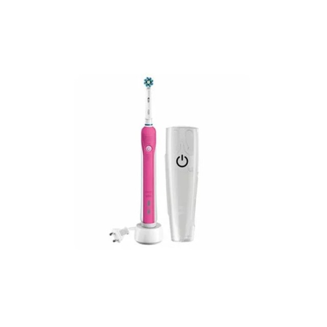 ORAL B PRO 750 PINK ELEKTRIČNA ČETKICA ZA ZUBE - Online Apoteka ORAL B PRO 750 PINK ELEKTRIČNA ČETKICA ZA ZUBE