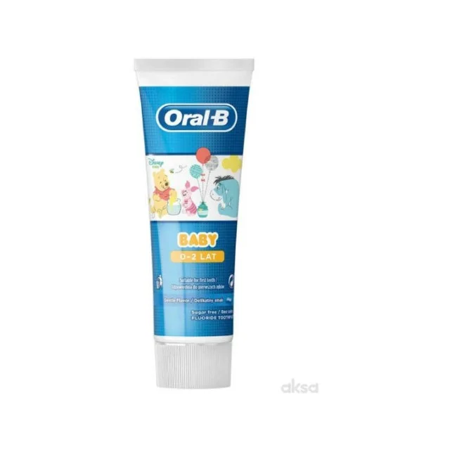 ORAL B STAGES WINNIE PASTA ZA ZUBE 75ml - Online Apoteka ORAL B STAGES WINNIE PASTA ZA ZUBE 75ml