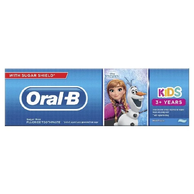 ORAL B STAGES FROZEN & CARS PASTA ZA ZUBE 75ml - Online Apoteka ORAL B STAGES FROZEN & CARS PASTA ZA ZUBE 75ml