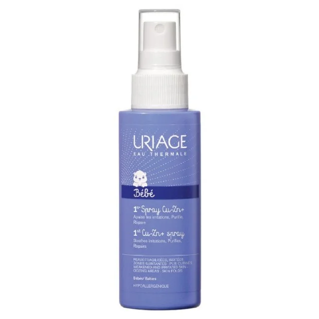 URIAGE BABY CU-ZN SPREJ PROTIV IRITACIJE 100ML - Online Apoteka URIAGE BABY CU-ZN SPREJ PROTIV IRITACIJE 100ML