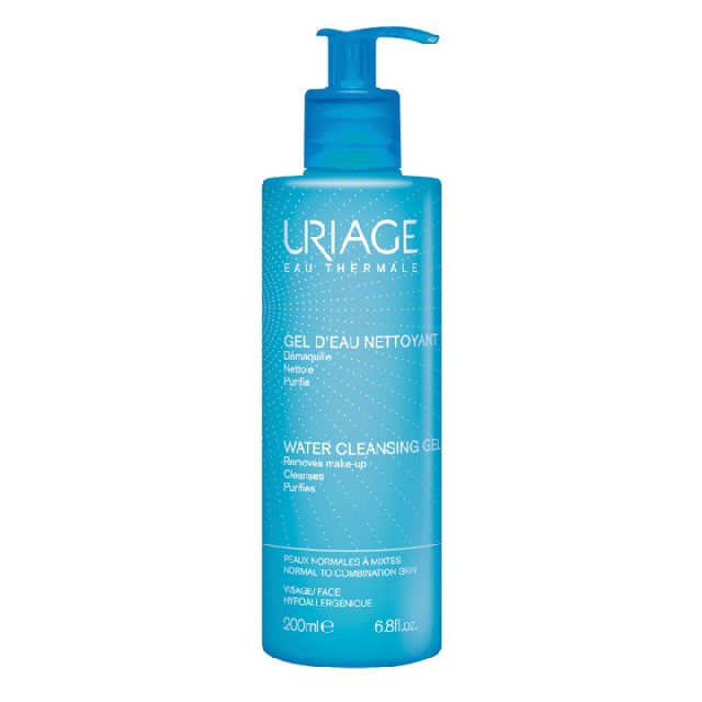 URIAGE EAU THERMALE GEL ZA ČIŠĆENJE LICA 200ML - Online Apoteka URIAGE EAU THERMALE GEL ZA ČIŠĆENJE LICA 200ML