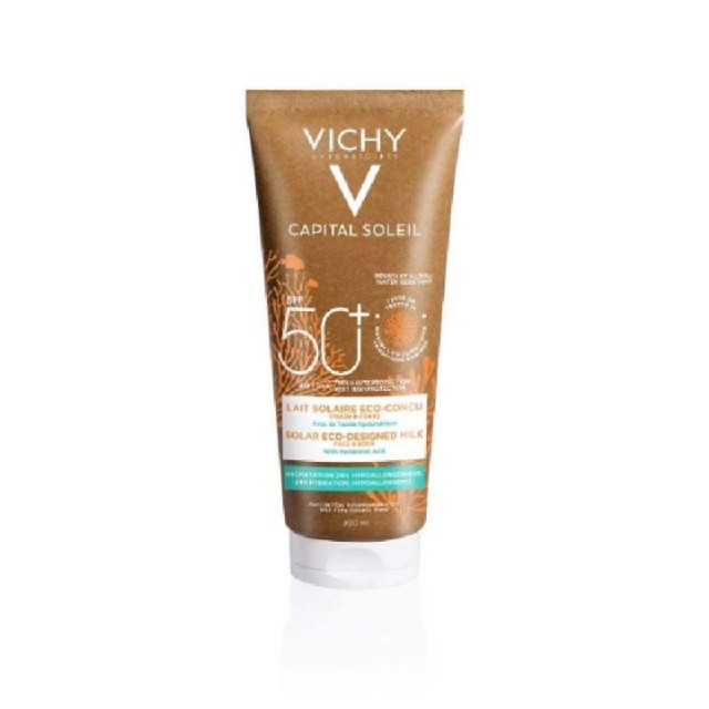 VICHY CAPITAL SOLEIL SOLAR ECO-DESIGNED MILK SPF 50+ - Online Apoteka VICHY CAPITAL SOLEIL SOLAR ECO-DESIGNED MILK SPF 50+