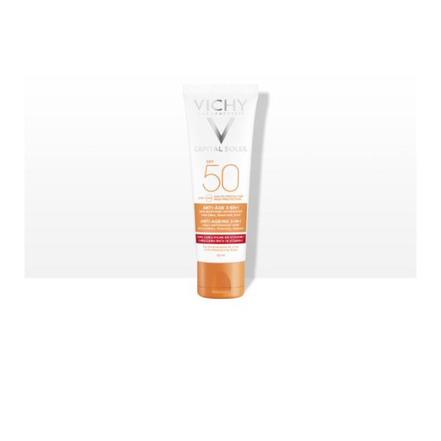 VICHY IDEAL SOLEIL OBOJENA ZAŠTITNA KREMA 3 U 1 SPF 50+ - Online Apoteka VICHY IDEAL SOLEIL OBOJENA ZAŠTITNA KREMA 3 U 1 SPF 50+