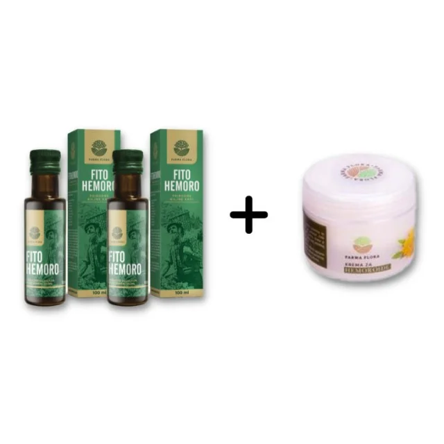 2x KAPI FITOHEMORO + KREMA GRATIS - Preparat za hemoroide 2x KAPI FITOHEMORO + KREMA GRATIS - Preparat za hemoroide