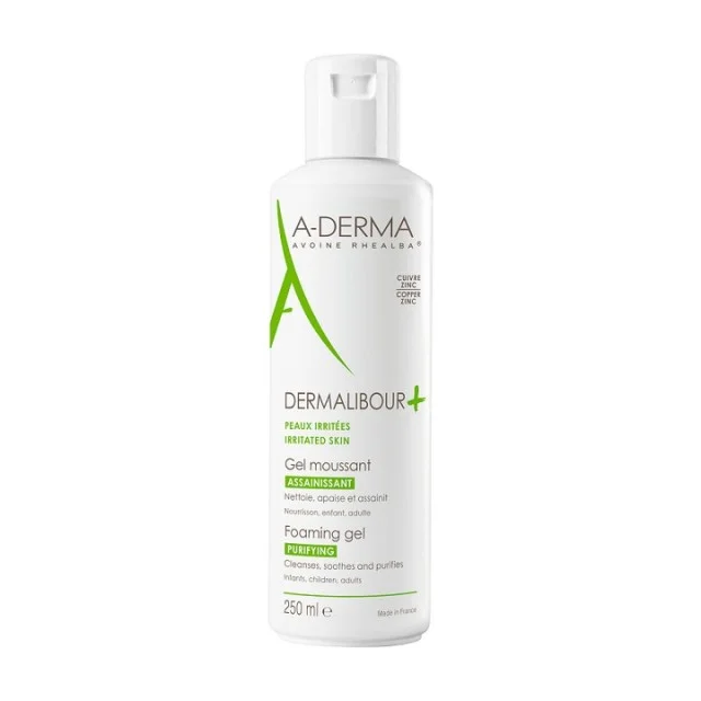 A-DERMA DERMALIBOUR PLUS PENUŠAVI CICA GEL 250ML - Preparat za iritacije na koži A-DERMA DERMALIBOUR PLUS PENUŠAVI CICA GEL 250ML - Preparat za iritacije na koži