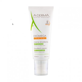 A-DERMA EXOMEGA CONTROL EMOLIJENTNA KREMA 200ML - Preparat za suvu kožu sklonu atopiji A-DERMA EXOMEGA CONTROL EMOLIJENTNA KREMA 200ML - Preparat za suvu kožu sklonu atopiji