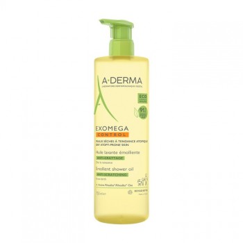 A-DERMA EXOMEGA CONTROL EMOLIJENTNO ULJE ZA TUŠIRANJE 750ML - Preparat za dnevnu higijenu suve kože sklone atopiji A-DERMA EXOMEGA CONTROL EMOLIJENTNO ULJE ZA TUŠIRANJE 750ML - Preparat za dnevnu higijenu suve kože sklone atopiji