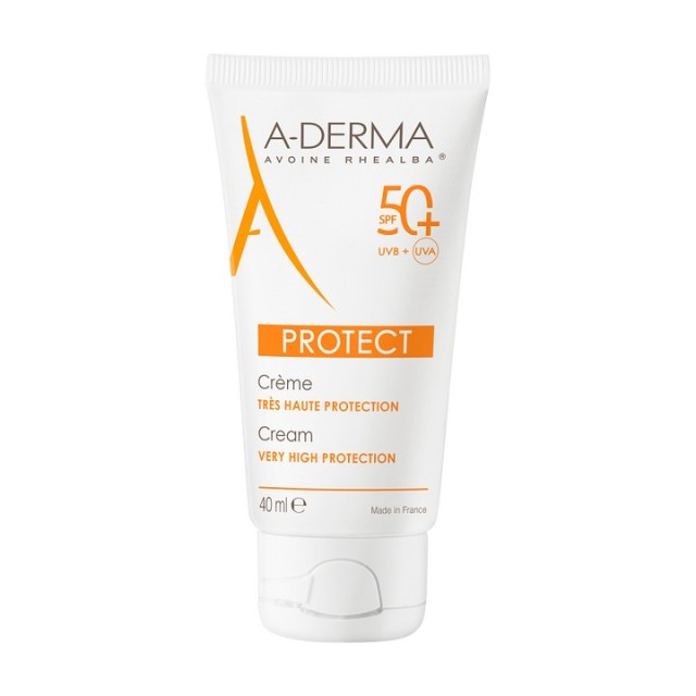 A-DERMA PROTECT KREMA SPF 50+ 40ML - Preparat za suvu kožu lica