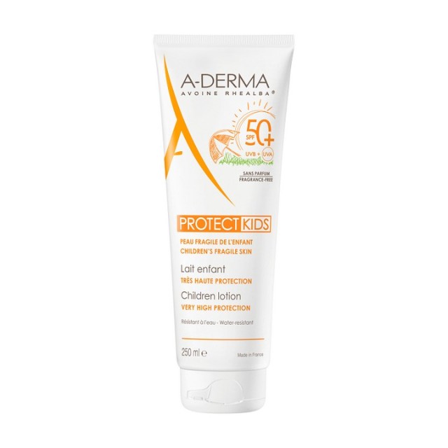A-DERMA PROTECT MLEKO ZA DECU SPF 50+ 250ML - Preparat za decu za zaštitu od sunca A-DERMA PROTECT MLEKO ZA DECU SPF 50+ 250ML - Preparat za decu za zaštitu od sunca