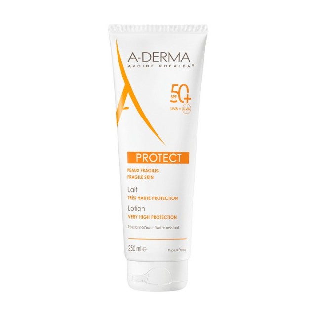 A-DERMA PROTECT MLEKO ZA ODRASLE SPF 50+ 250ML - Preparat za zaštitu od sunca za suvu i normalnu kožu A-DERMA PROTECT MLEKO ZA ODRASLE SPF 50+ 250ML - Preparat za zaštitu od sunca za suvu i normalnu kožu