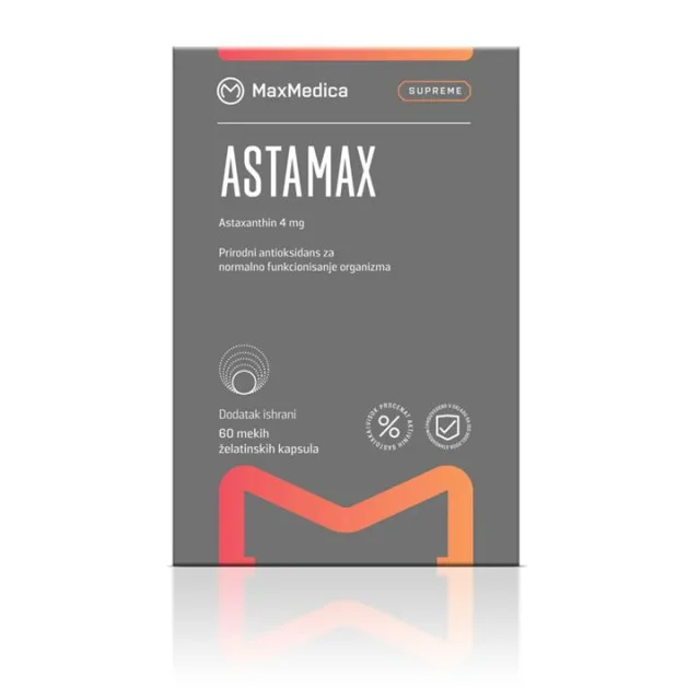 ASTAMAX 60 KAPSULA - Preparat za jačanje imuniteta ASTAMAX 60 KAPSULA - Preparat za jačanje imuniteta