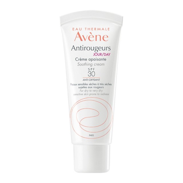 AVENE ANTIROUGEURS JOUR UMIRUJUĆA KREMA SPF 30 40ML - Preparat za osetljivu kožu sklonu crvenilu AVENE ANTIROUGEURS JOUR UMIRUJUĆA KREMA SPF 30 40ML - Preparat za osetljivu kožu sklonu crvenilu