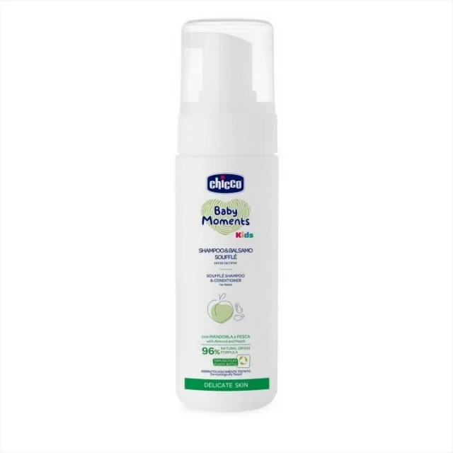 CHICCO KIDS SOUFFLE ŠAMPON I BALZAM 150ML CHICCO KIDS SOUFFLE ŠAMPON I BALZAM 150ML