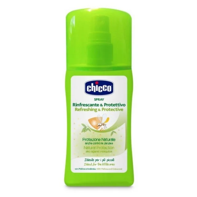 CHICCO ZANZA ZAŠTITNI SPREJ PROTIV KOMARACA 100ML CHICCO ZANZA ZAŠTITNI SPREJ PROTIV KOMARACA 100ML
