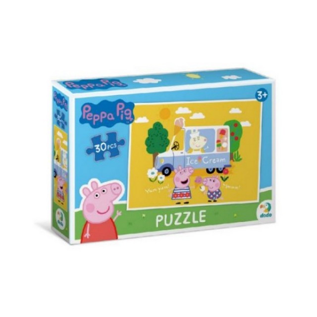 DODO PUZZLE PEPPA PRASE SAOBRAĆAJ 30 KOMADA DODO PUZZLE PEPPA PRASE SAOBRAĆAJ 30 KOMADA