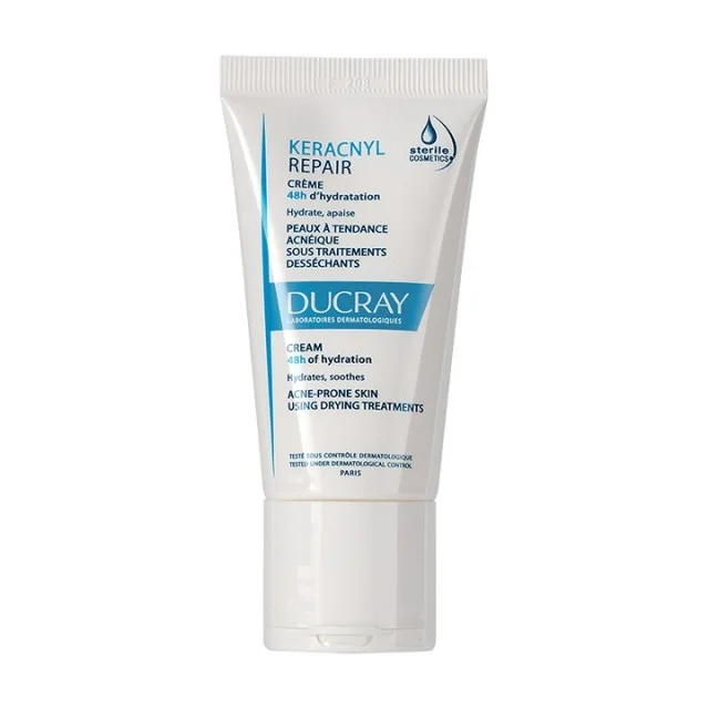 DUCRAY KERACNYL REPAIR KREMA DEFI 50ML - Preparat za nadraženu i isušenu kožu DUCRAY KERACNYL REPAIR KREMA DEFI 50ML - Preparat za nadraženu i isušenu kožu
