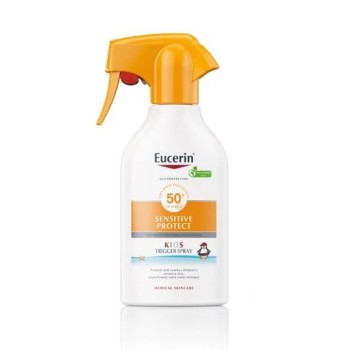 EUCERIN SPREJ NA PUMPICU ZA ZA&Scaron;TITU OSETLJIVE DEČJE KOŽE OD SUNCA SPF 50+ - Preparat za osetljivu kožu