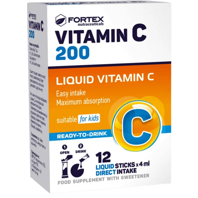 FORTEX VITAMIN C 200mg LIQUID FORTEX VITAMIN C 200mg LIQUID
