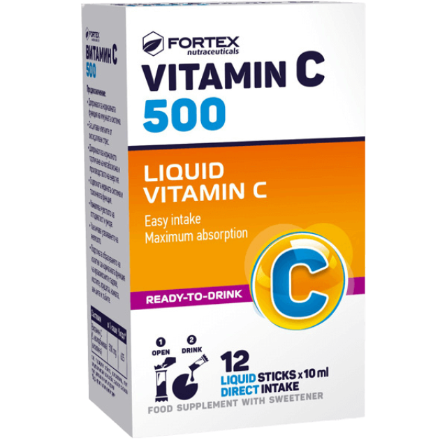 FORTEX VITAMIN C 500mg LIQUID FORTEX VITAMIN C 500mg LIQUID