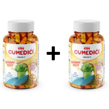 GUMEDIĆI - VITAMIN C - GUMENE BOMBONE ZA DECU 1+1 GRATIS