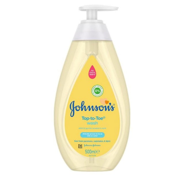 JOHNSON BABY KUPKA TOP TO TOE 2U1 500ML