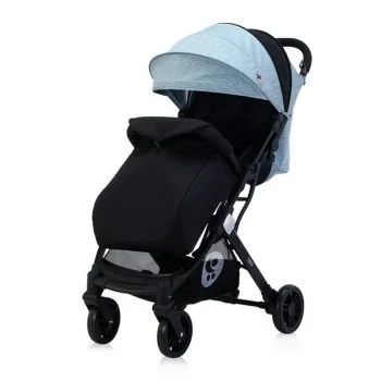 LORELLI KOLICA FIORANO BLACK & SILVER BLUE PLUS FOOTCOVER (2021)