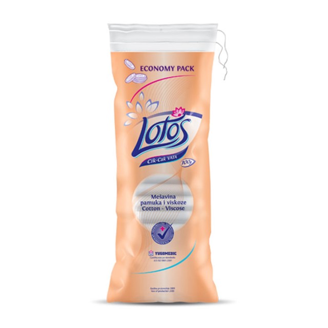 LOTOS CIK CAK VATA 100G, PAMUK 100% ECONOMY PACK LOTOS CIK CAK VATA 100G, PAMUK 100% ECONOMY PACK
