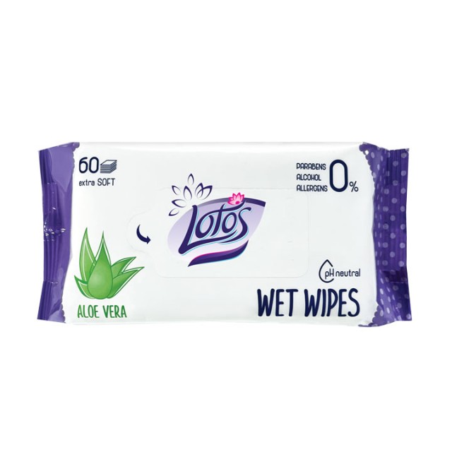 LOTOS VLAŽNE MARAMICE 60/1 ALOE VERA