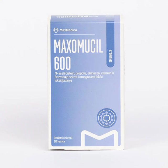MAXOMUCIL 600 - Preparat za produktivan kašalj MAXOMUCIL 600 - Preparat za produktivan kašalj
