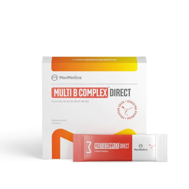 MULTI B COMPLEX DIRECT - Preparat za optimalan unos B vitamina MULTI B COMPLEX DIRECT - Preparat za optimalan unos B vitamina