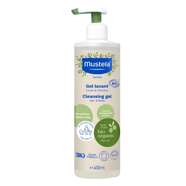 MUSTELA BIOORGANIC GEL ZA KUPANJE  400ML
