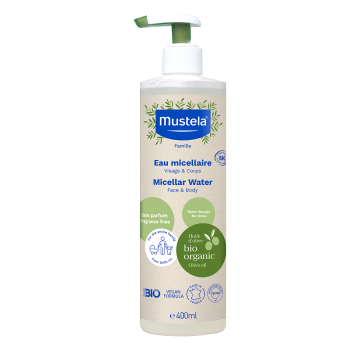 MUSTELA BIOORGANIC MICELARNA VODA 400ML