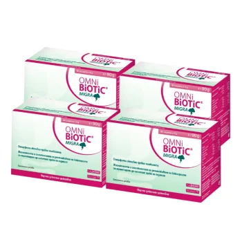 OMNI BIOTIC MIGRA - Preparat za glavobolju FOUR PACK OMNI BIOTIC MIGRA - Preparat za glavobolju FOUR PACK