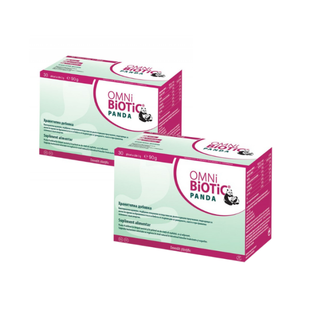 OMNI BIOTIC PANDA - Za nadutost kod trudnica i beba DUO PACK OMNI BIOTIC PANDA - Za nadutost kod trudnica i beba DUO PACK