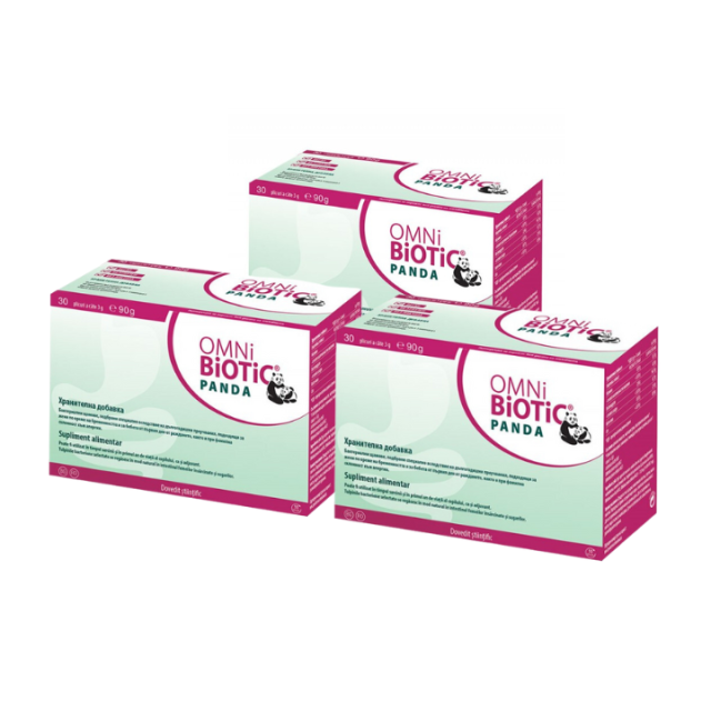 OMNI BIOTIC PANDA - Za nadutost kod trudnica i beba TRIO PACK