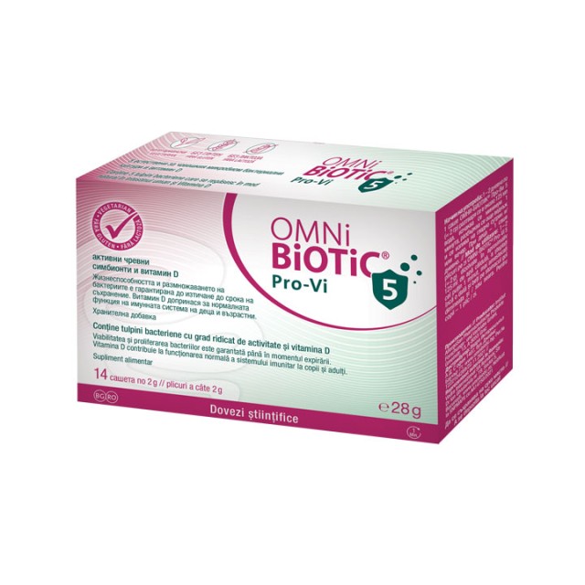 OMNI BIOTIC PRO-VI 5 - Preparat za bolju funkciju imunog sistema kod dece i odraslih OMNI BIOTIC PRO-VI 5 - Preparat za bolju funkciju imunog sistema kod dece i odraslih