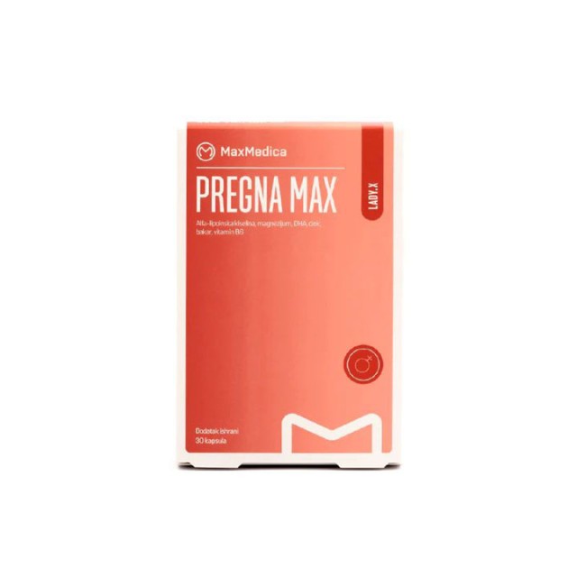 PREGNA MAX KAPSULE - Preparat za očuvanju strukture i funkcije materice tokom trudnoće PREGNA MAX KAPSULE - Preparat za očuvanju strukture i funkcije materice tokom trudnoće