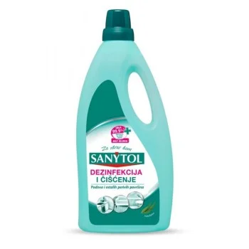 SANYTOL TEČNOST ZA DEZINFEKCIJU I ČIŠĆENJE PODOVA I POVRŠINA 1000ML SANYTOL TEČNOST ZA DEZINFEKCIJU I ČIŠĆENJE PODOVA I POVRŠINA 1000ML