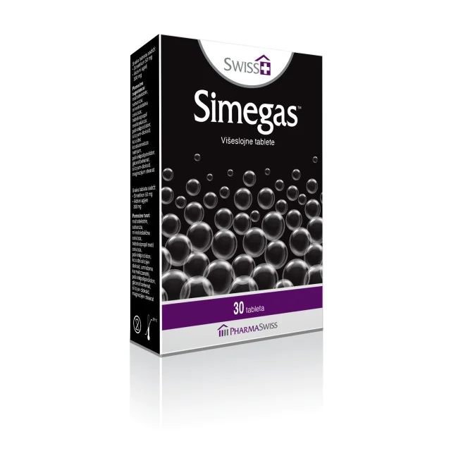 SIMEGAS TABLETE 30 KOM SIMEGAS TABLETE 30 KOM
