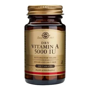 SOLGAR VITAMIN A 100 TABLETA SOLGAR VITAMIN A 100 TABLETA