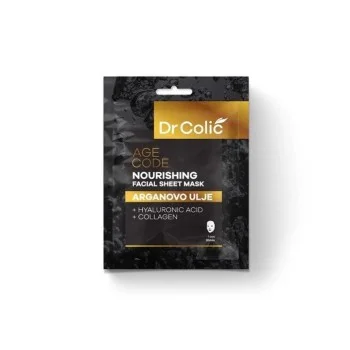 DR COLIĆ NOURISHING - Maska za lice sa uljem argana, hijaluronom i kolagenom