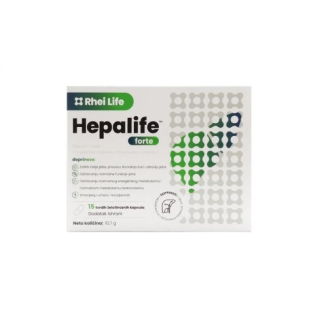 HEPALIFE FORTE 15 KAPSULA HEPALIFE FORTE 15 KAPSULA