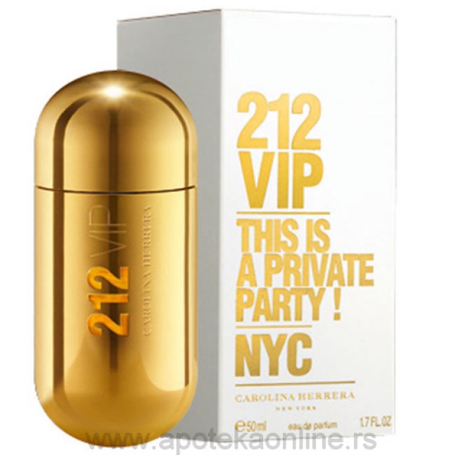 CAROLINA HERRERA VIP FOR WOMAN EDP 50ml - Online Apoteka CAROLINA HERRERA VIP FOR WOMAN EDP 50ml