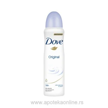 DOVE DEZODORANS ANTIPERSPIRANT U SPREJU ORIGINAL 150ml
