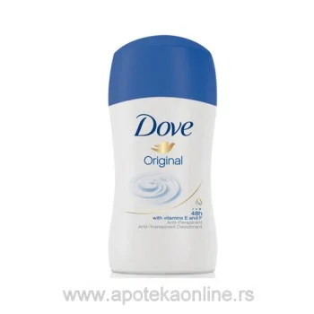 DOVE DEZODORANS ANTIPERSPIRANT U STIKU ORIGINAL 40ml DOVE DEZODORANS ANTIPERSPIRANT U STIKU ORIGINAL 40ml
