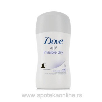 DOVE DEZODORANS ANTIPERSPIRANT U STIKU INVISIBLE DRY 40ml DOVE DEZODORANS ANTIPERSPIRANT U STIKU INVISIBLE DRY 40ml
